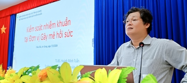 benh vien dkkv tinh an giang to chuc hoi thao chuyen de kiem soat nhiem khuan