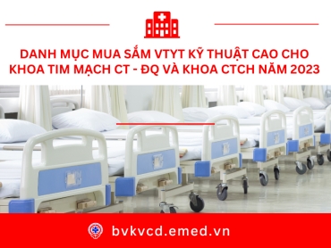 danh muc mua sam vtyt ky thuat cao cho khoa tim mach ct   dq va khoa ctch nam 2023