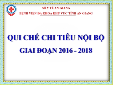 quy che chi tieu noi bo nam 2016   2018