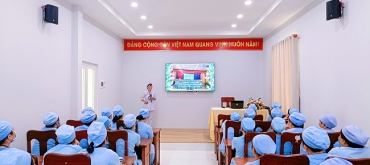 tap huan ho ly toan benh vien chu de   ??quy trinh ve sinh bon rua tay ??