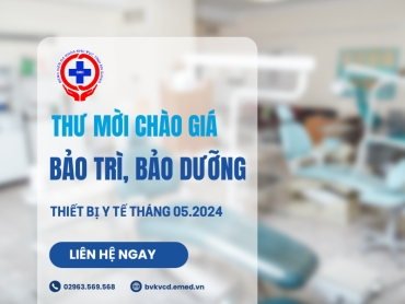 thu moi chao gia bao tri bao duong thiet bi thang 05 2024