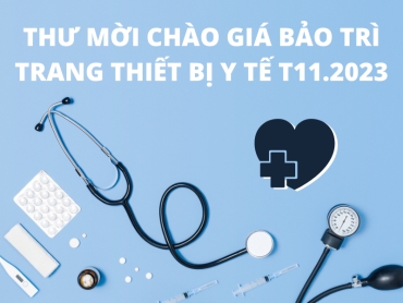 thu moi chao gia bao tri trang thiet bi y te t11 2023