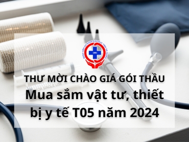 thu moi chao gia goi thau mua sam vat tu thiet bi y te t05 nam 2024